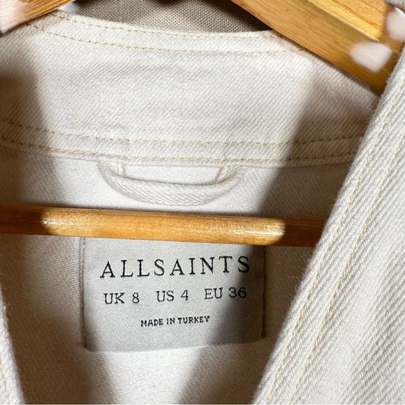 ALL SAINTS Mira Utility Heavy Canvas Jumpsuit - Picture 12 of 12